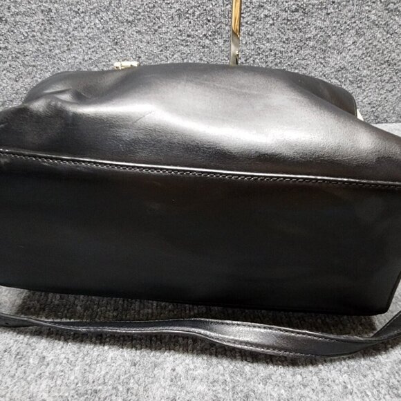 Kate Spade Parker Street Allena Doctor Satchel Black and Tan Leather Suede - Picture 12 of 16